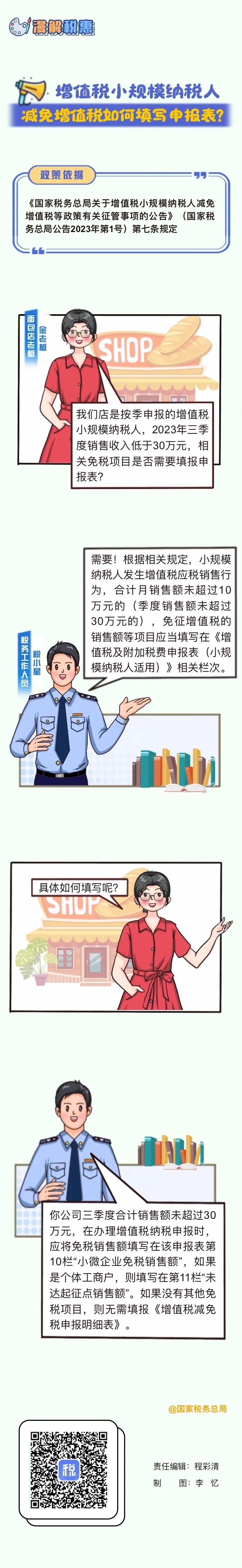漫解税惠｜增值税小规模纳税人减免增值税如何填写申报表？.jpg